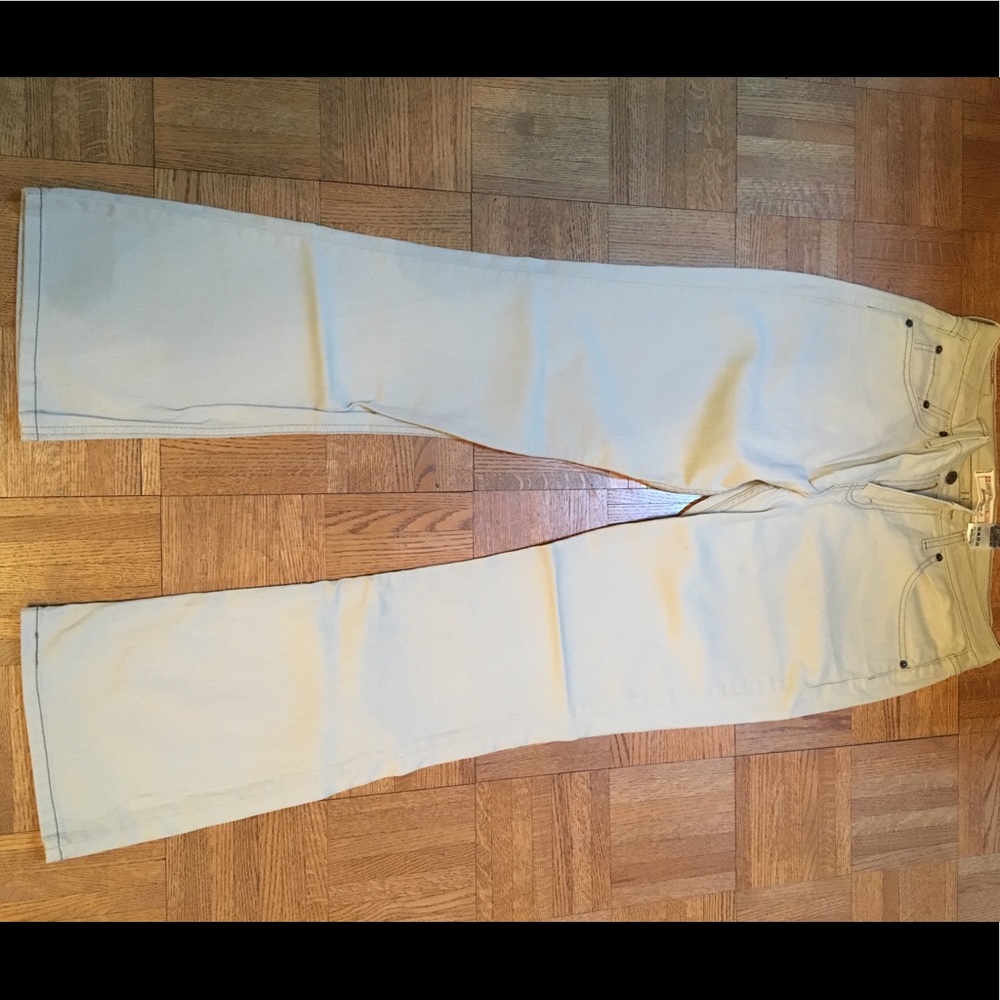 Levi’s khaki stretch jeans